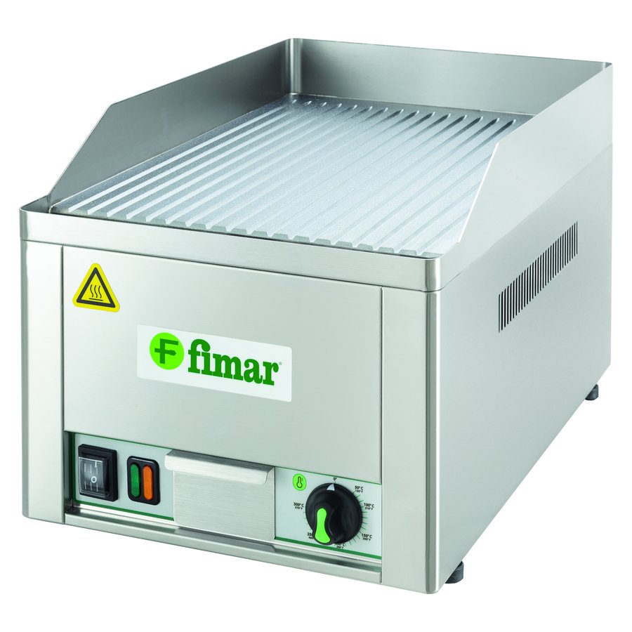 Fimar FRY1RC: настольная жарочная поверхность с рифлёной рабочей зоной